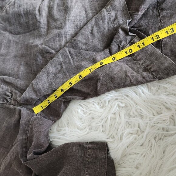 Orvis Men's Linen Shorts Size 38 Lightweight‎ Breathable Brown Beach 11" Inseam - Picture 5 of 10